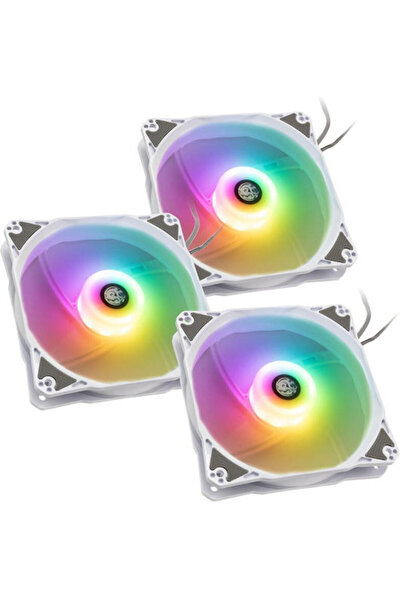 Bitspower Ventilatoare de carcasă Notos 120mm (1800rpm) cu iluminare RGB și c...