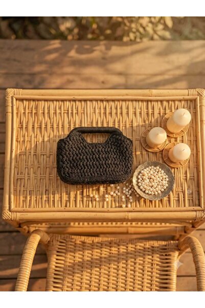 Nas Aksesuar Gift for Special Occasions Stylish Medium Size Hand-Knitted Bag ...
