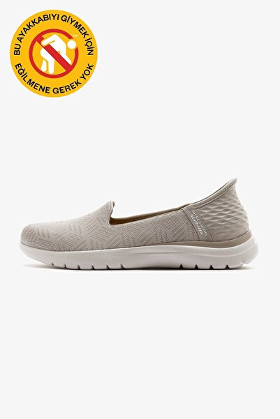 SKECHERS Slip-Ins Women's on the Go Flex Shoes 138182 Tpe Beige Juststep
