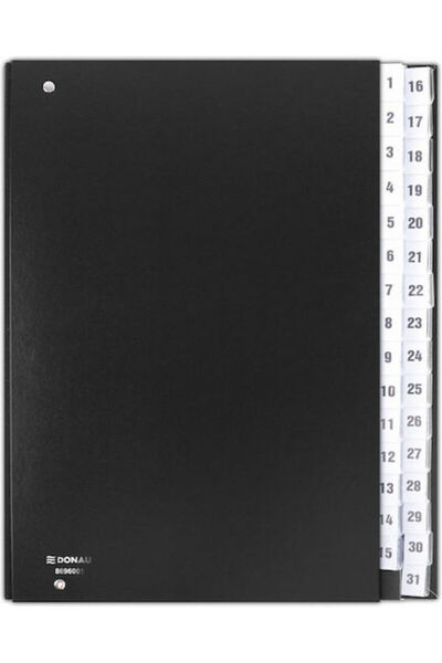donau Clipboard pentru conferințe pentru hârtie A4 negru 1 buc.