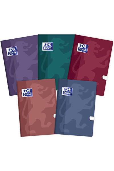 Oxford Set 5 Caiete 60 de foi A5 Liniat