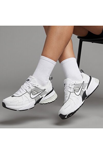 Nike V2K Run Women's White Sneakers Sportie (Slim Fit)