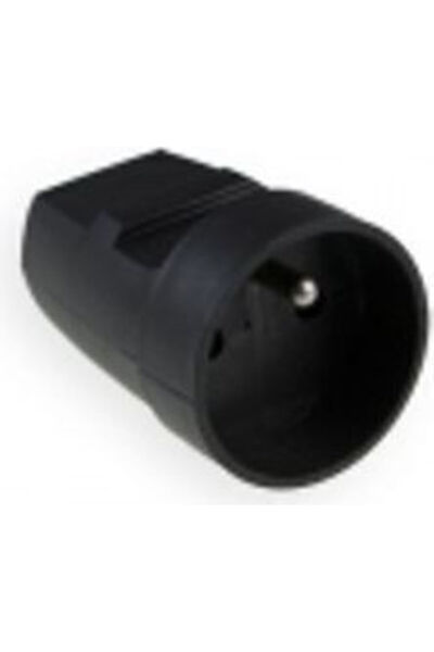 Elgotech Priză electrică portabilă U 16A 250V Negru G-10-2
