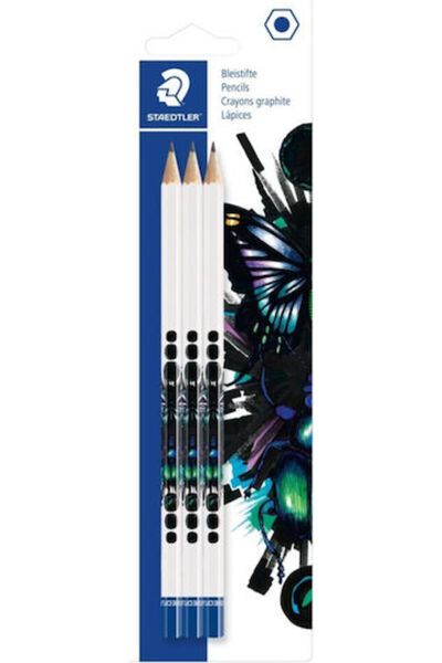 Staedtler Στυλάτο & Χαριτωμένο Σετ 3 Μολυβιών HB - Λιανική Συσκευασία
