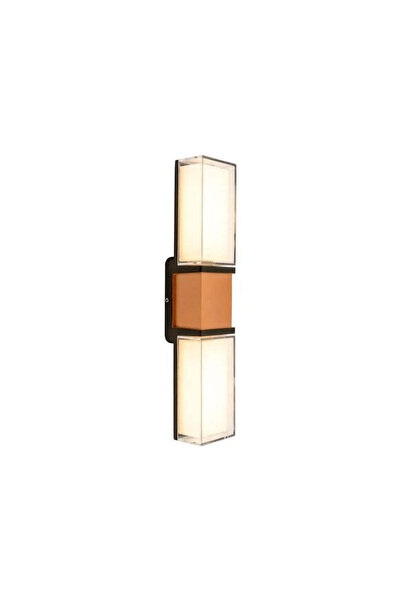 La Cucu Aplică LED de Exterior Kaala, 10W, Metal, Auriu și Negru