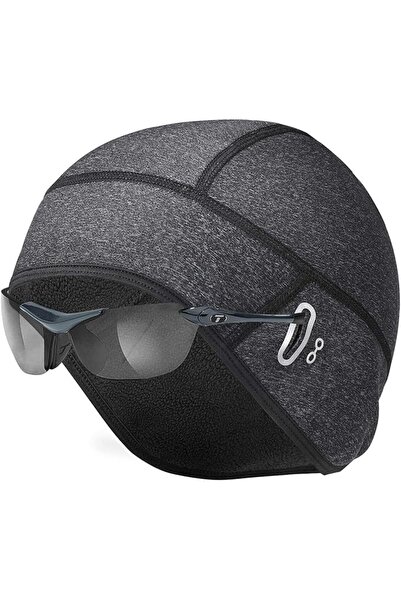 Arabest ALMEKAQUZ Cycling Hat with Glasses Holder, Warm Windproof Winter Hat ...