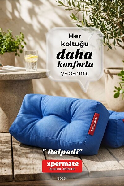 XPERMATE Back and Lumbar Support Pillow Chair Seat Support Cushion