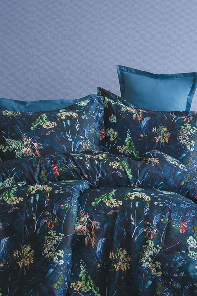 İssimo Home Mezza %60 TENCEL™ Lyocell %40 Pamuk Dijital Saten Nevresim Takımı...