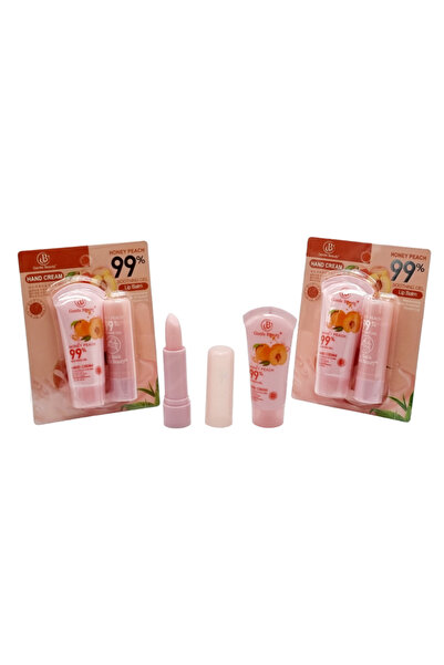 Gentle Beauty Crema de Maini si Balsam de Buze,GENTLE BEAUTY-honey peach 99%