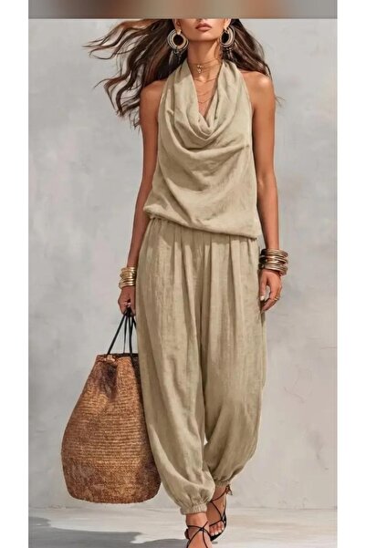 Realbutik DEGAJE YAKA İKİLİ RELAX MODAL TAKIM