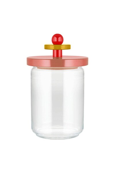 Alessi Δοχείο Αποθήκευσης ES16/100 2 1000ml Ροζ-Πολύχρωμο