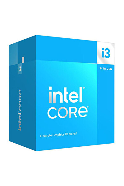 Intel CPU Core i3-14100F, 4 Cores, 3.50GHz, 12MB Cache, LGA1700