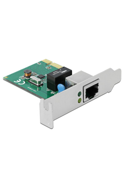 DELOCK κάρτα επέκτασης PCI Express σε RJ45 90381, 1000Mbps, low profile