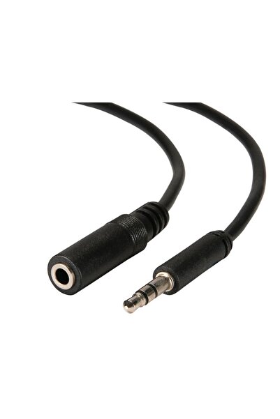 POWERTECH καλώδιο 3.5mm αρσενικό σε θηλυκό CAB-J009, 3m, μαύρο
