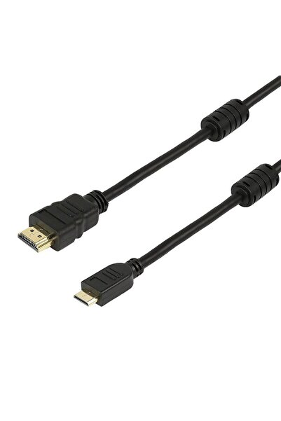 POWERTECH καλώδιο mini HDMI σε HDMI CAB-H013 με Ethernet, 5m, μαύρο