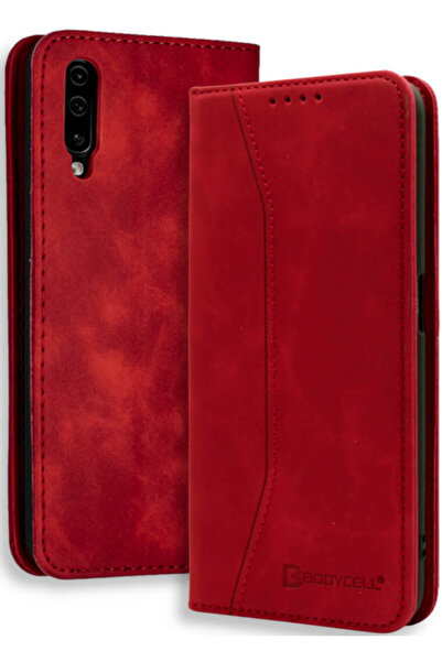 Bodycell Θήκη - Πορτοφόλι Samsung Galaxy A70 - Red