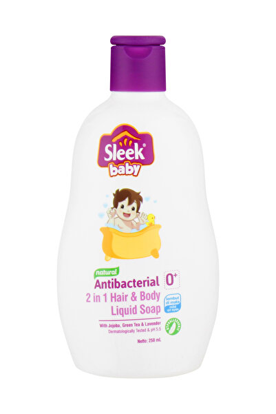 Sleek Baby 2 in 1 Hair & Body Liquid Soap 250ml