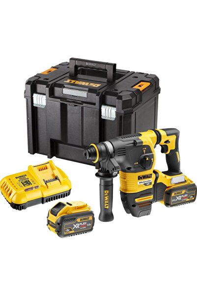 Dewalt DCH333X2 Κρουστικό Σκαπτικό Πιστολέτο Brushless 54V 2x9Ah με Υποδοχή S...