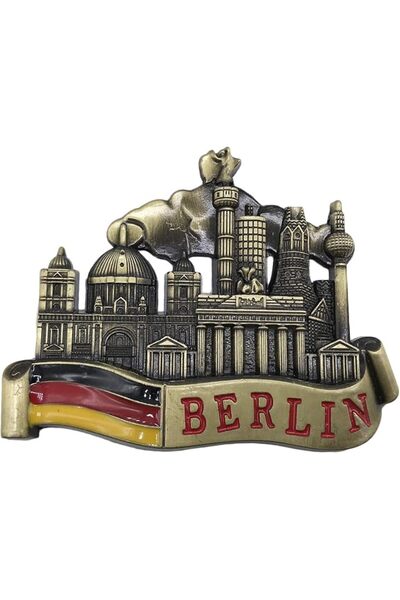 The Bros Magnet Souvenir 3D Berlin Germany Refrigerator Fridge Tourist Handma...