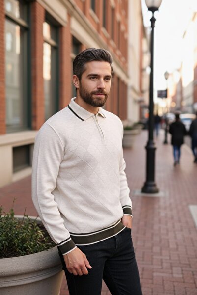 Kamalı Men's Regular Cut Sweater