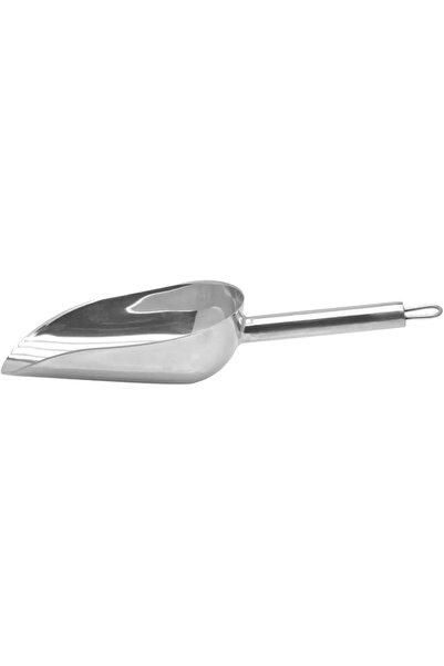 The Bros STAINLESS STEEL PIPE HANDLE HEAVY SCOOP , 3 INCH , SILVER, PHHS01, I...