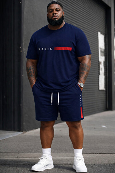 ZAVIXO - Men's T-Shirt Shorts Set Relaxed Fit Summer Style