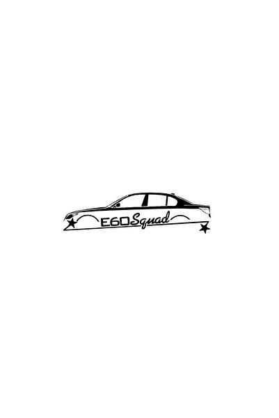 Amo-Stickers Sticker Bmw e60 25cm Negru