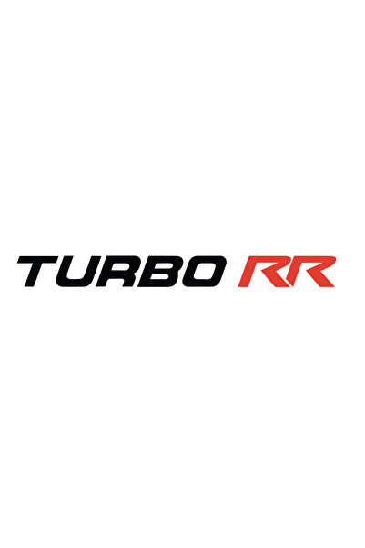 Amo-Stickers Αυτοκόλλητο - Έχω TURBO RR 40εκ. Κόκκινο