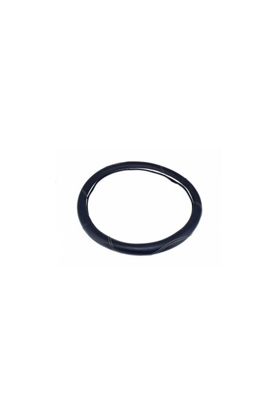 OEM Husa volan auto, textil, marime M 38 cm, negru