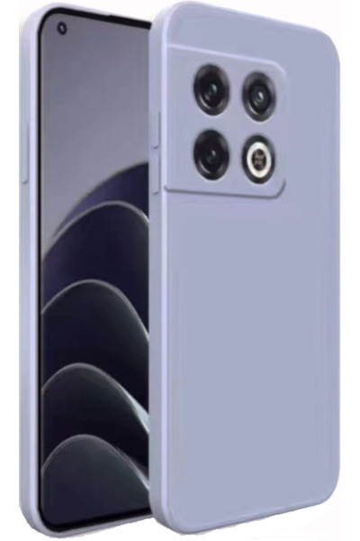 Bodycell Square Liquid Θήκη Σιλικόνης - OnePlus 10 Pro - Light Blue