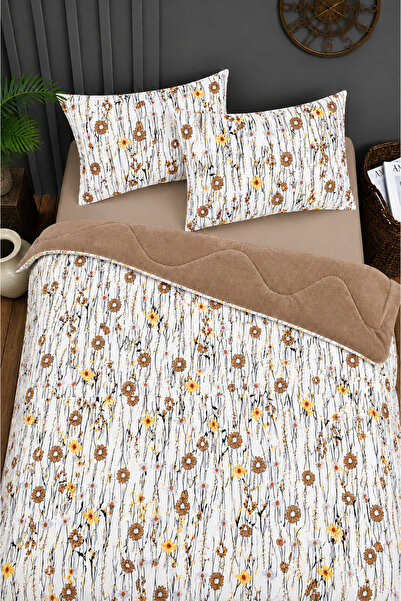 Forev Tek Kişilik 4 Mevsim ExtraSoft Puf Yorgan Seti - 155x215