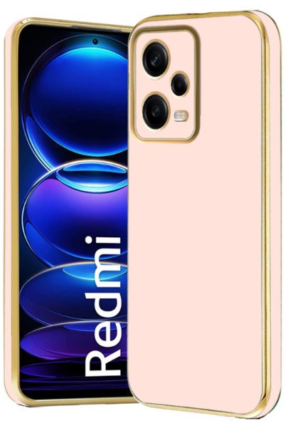 Bodycell Gold Plated - Θήκη Σιλικόνης Xiaomi Redmi Note 12 Pro Plus - Pink