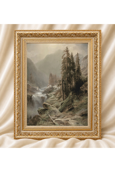 Tek Tasarım Vintage Framed Painting, Classic Antique Framed Painting Models