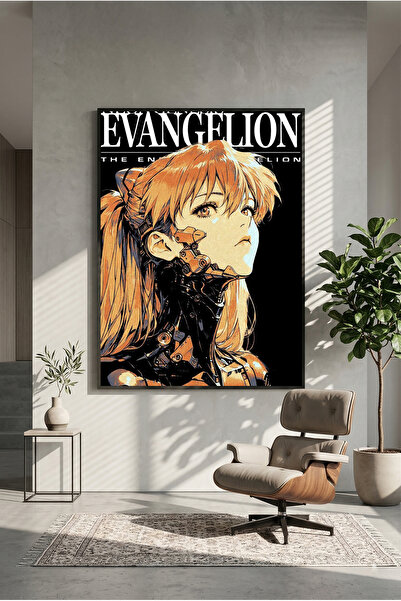 postercraft Η Τελική Απόδοση του Evangelion Ρετρό Ξύλινη Αφίσα Πίνακα (Χωρίς ...