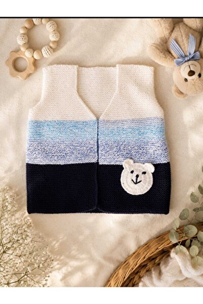 EFES TİCARET Children's Hand Knitted Vest