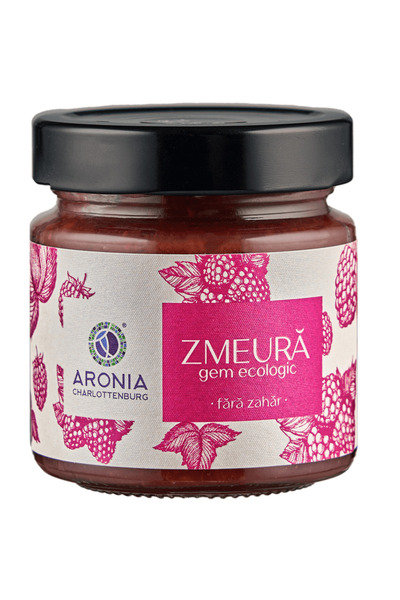 Aronia Charlottenburg Gem de Zmeura fara Zahar /Bio 200g