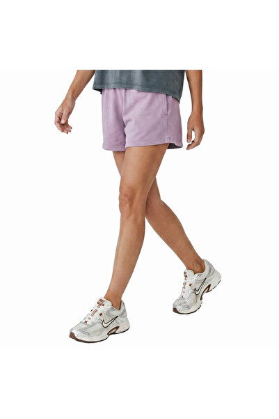 Sportive Balia Kadın Lila Günlük Stil Şort 26YK0015-LIL