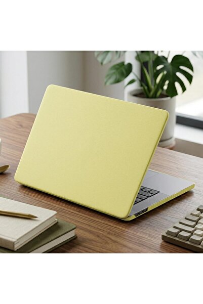 ARABULALACA Macbook Neo 13 Inç A3404 Model Uyumlu Mat Doku Koruma Kılıfı Alt ...