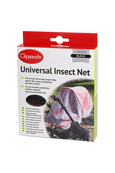 Clippasafe Plasă de protecție împotriva insectelor pentru cărucior, universală