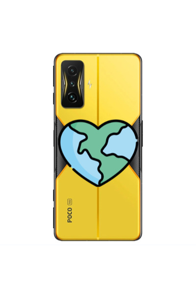 Other Xiaomi Poco F4 Gt World in my heart Transparent Silicone TPU Θήκη