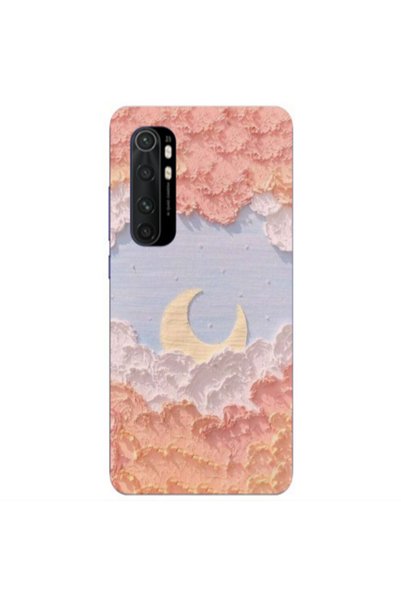Other Xiaomi Mi Note 10 Lite Moon Clouds Transparent Silicone TPU Θήκη