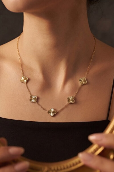 MiMi Elegant Flower Figured Women's Necklace