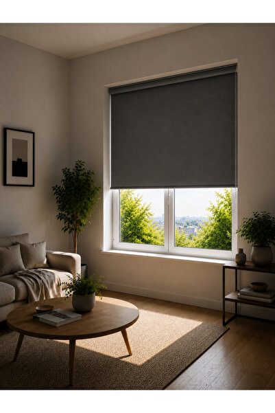 Auralight Blackout Mat Stor Perde, Işık Geçirmez Karartma Stor Perde, BL-1003...