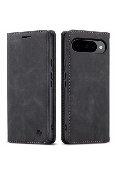 spacecase Θήκη Google Pixel 10 / 10 Pro Wallet Πορτοφόλι - Black