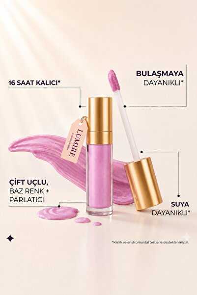 FENİSA Ruj - Unlimited Beauty - FL007 Celestial Bloom - Uzun Süre Kalıcı Parl...