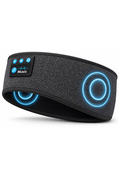 Generic BLUETOOTH MUSIC HEADBAND WITH BUILT-IN HEADPHONES – WIRELESS STEREO S...
