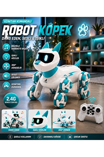 scntoys Uzaktan Kumandalı Şarjlı Çok Fonksiyonlu Eğitici ve Öğretici İnterakt...