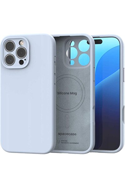 spacecase Θήκη iPhone 16 Pro Max Silicone Mag Case Σιλικόνης με MagSafe - Bab...