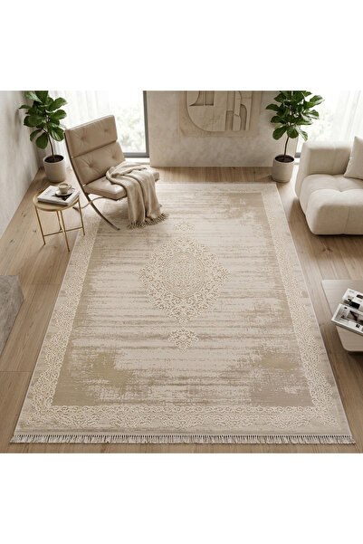 Merinos Rodin Serisi %100 Premium Akrilik Eskitme Göbekli Salon Oturma Odası ...
