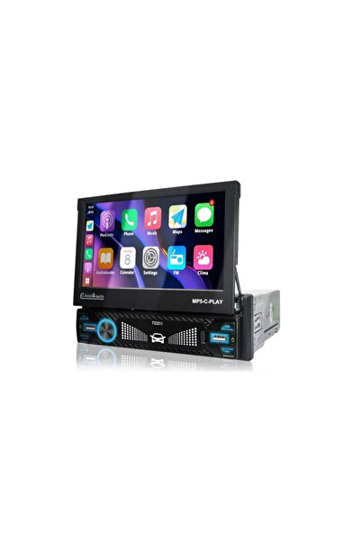ART Player radio MP5 auto 1DIN cu ecran retractabil manual de 7 inch, Android...